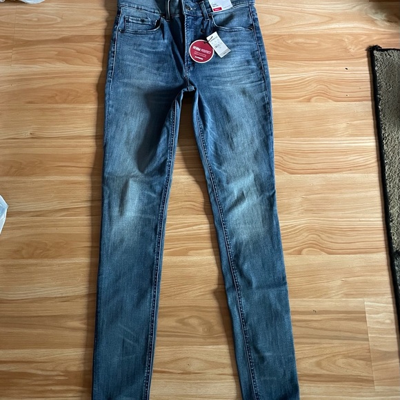 New Ladies Express High Rise Denim Perfect Jeans - Sz 6R